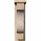 Ekena Millwork Newport Smooth Corbel w/Backplate, Douglas Fir, 5 1/2"W x 12"D x 20"H COR06X12X20NEW01SDF - alternate 4